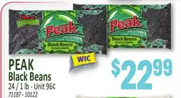 Jetro PEAK Black Beans offer