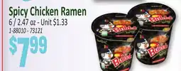 Jetro Spicy Chicken Ramen offer
