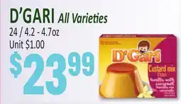 Jetro D'GARI All Varieties offer