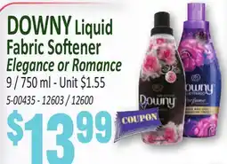 Jetro DOWNY Liquid Fabric Softener Elegance or Romance offer