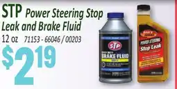 Jetro STP Power Steering Stop Leak and Brake Fluid offer