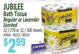 Jetro JUBILEE Bath Tissue offer