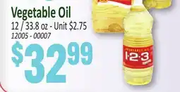 Jetro 1-2-3 Vegetable Oil offer