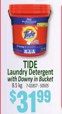 Jetro TIDE Laundry Detergent with Downy in Bucket offer