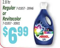 Jetro ARIEL Regular or Revitacolor offer