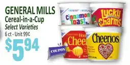Jetro GENERAL MILLS Cereal-in-a-Cup offer