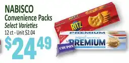 Jetro NABISCO Convenience Packs offer