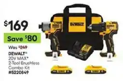 Lowe's DEWALT 20V MAX Combo Kit offer