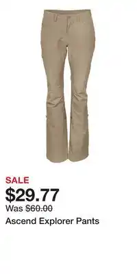 Cabela's Ascend Explorer Pants offer
