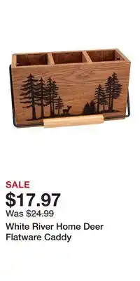 Cabela's White River Home Deer Flatware Caddy offer