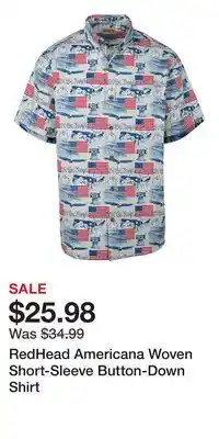 Cabela's RedHead Americana Woven Short-Sleeve Button-Down Shirt offer
