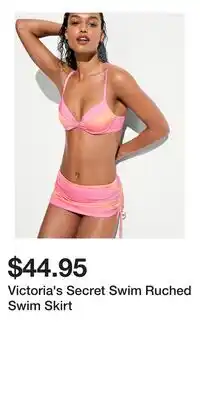 Victoria's Secret Victoria's Secret Swim Ruched Swim Skirt offer