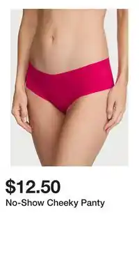 Victoria's Secret No-Show Cheeky Panty offer