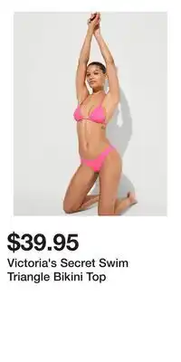 Victoria's Secret Victoria's Secret Swim Triangle Bikini Top offer
