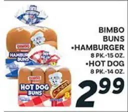 El Paso Grande BIMBO BUNS offer