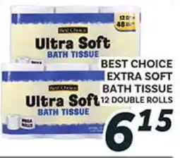 El Paso Grande BEST CHOICE EXTRA SOFT BATH TISSUE offer