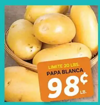 El Paso Grande PAPA BLANCA offer