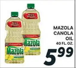 El Paso Grande MAZOLA CANOLA OIL offer
