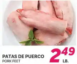 El Paso Grande PATAS DE PUERCO offer