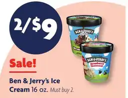 Family Dollar Ben & Jerry's Ice Cream offer