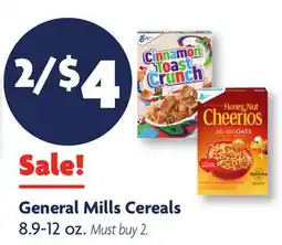 Family Dollar General Mills Cereals offer