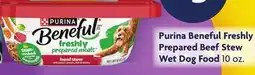Family Dollar Purina Beneful Freshly Prepared Beef Stew Wet Dog Food offer