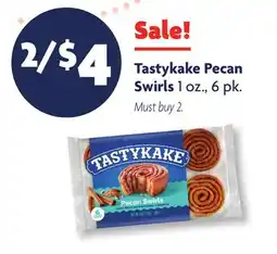 Family Dollar Tastykake Pecan Swirls offer