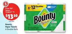 Family Dollar Bounty Paper Towels offer