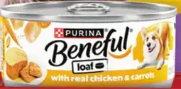 Family Dollar Purina Beneful Loaf Chicken & Carrots Wet Dog Food offer