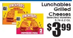 Supremo Foods Inc Lunchables Grilled Cheeses offer