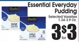 Supremo Foods Inc Essential Everyday Pudding offer