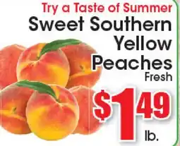 Supremo Foods Inc Sweet Southern Yellow Peaches offer