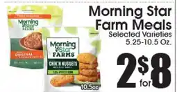 Supremo Foods Inc Morning Star Farm Meals offer