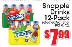 Supremo Foods Inc Snapple Drinks offer