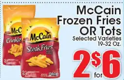 Supremo Foods Inc McCain Frozen Fries OR Tots offer