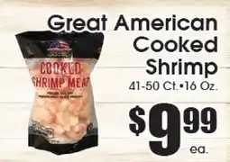 Supremo Foods Inc Great American Cooked Shrimp offer