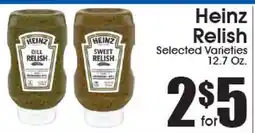 Supremo Foods Inc Heinz Relish offer