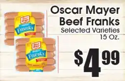 Supremo Foods Inc Oscar Mayer Beef Franks offer