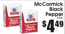Supremo Foods Inc McCormick Black Pepper offer