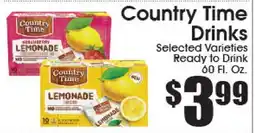 Supremo Foods Inc Country Time Drinks offer