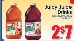 Supremo Foods Inc Juicy Juice Drinks offer