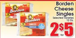 Supremo Foods Inc Borden Cheese Singles offer