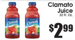 Supremo Foods Inc Clamato Juice offer