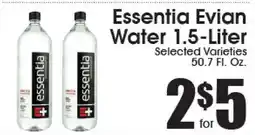 Supremo Foods Inc Essentia Evian Water offer