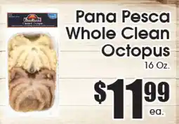 Supremo Foods Inc Pana Pesca Whole Clean Octopus offer