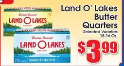 Supremo Foods Inc Land O' Lakes Butter Quarters offer