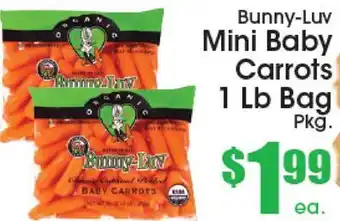 Supremo Foods Inc Bunny-Luv Mini Baby Carrots offer