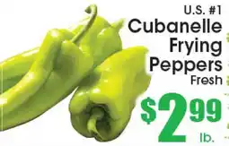 Supremo Foods Inc Cubanelle Frying Peppers offer