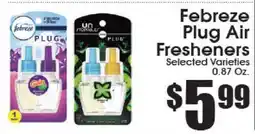 Supremo Foods Inc Febreze Plug Air Fresheners offer