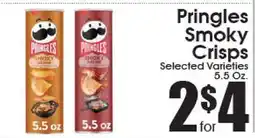 Supremo Foods Inc Pringles Smoky Crisps offer